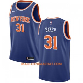 Maillot NBA New York Knicks Ron Baker 31 Nike 2017-18 Bleu Swingman - Homme